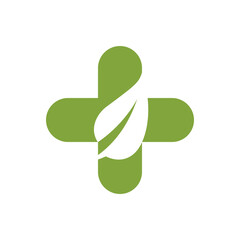 Medical Cross illustration Logo template vector design