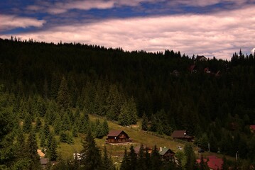 Darkness and light meeting in this valley and separating the photo in an almost symetric way.