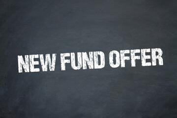 Obraz premium New Fund Offer