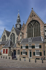 Amsterdam Old Church (Oude Kerk), oldest parish church, founded in 1213. Oude Kerk stands in...