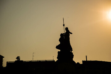 Naklejka premium Valladolid ciudad histórica y monumental de la vieja Europa 