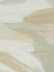 Obraz premium Earthy abstract art background. Hand painted textured acrylic template in neutral colors