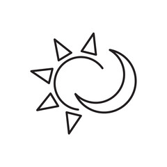 operation process line icon