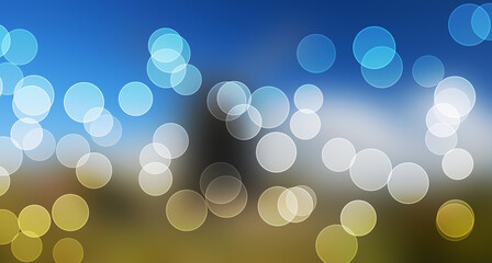 blue colors abstract creative texture wallpaper background stardust bokeh glow light