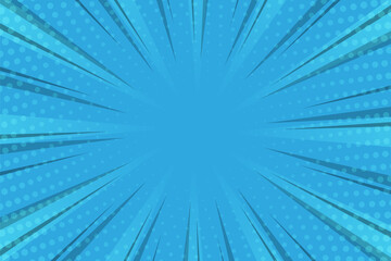 Obraz premium Colorful flat comic style background