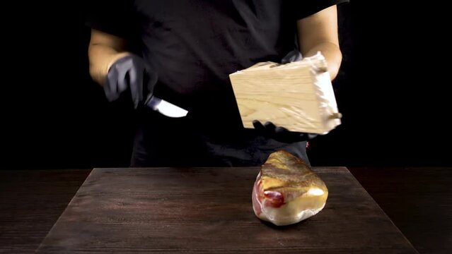 sliced jamon