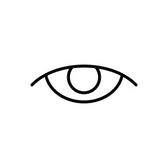 eyes flat style trendy stylist simple