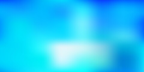 Light blue vector blurred layout.