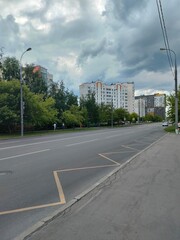road in the city