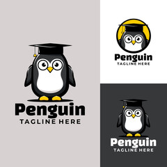 Smart penguin cute set