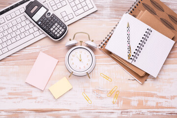 Concept of time management for office and school