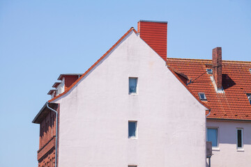 Wohngebäude, Cuxhaven, Niedersachsen, Deutschland