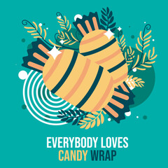 Artistic Object Illustration Sweet Candy