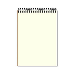 blank notebook isolated on white