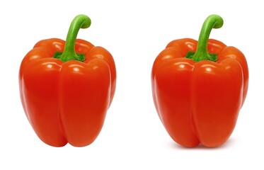 パプリカ イラスト リアル セット