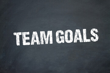Obraz premium Team Goals