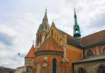 Fototapeta na wymiar Church of St. Stanislav in Chortkiv, Ukraine 
