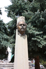 Monument to Franzos Karl Emil in Chortkiv, Ukraine