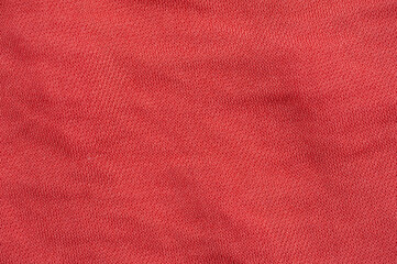 Orange fabric in elegant cotton or linen.