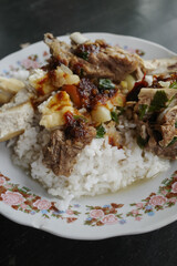 rice with chicken