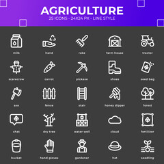 Agriculture Icon Pack