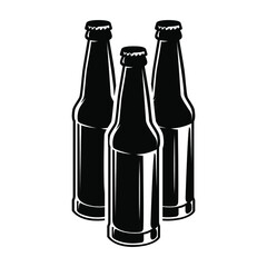 Beer icon vector. Alcohol illustration sign. Bar symbol or logo.
