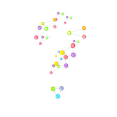 Social media marketing icons internet tags target