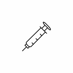 Hand drawn Injection icon, simple doodle icon