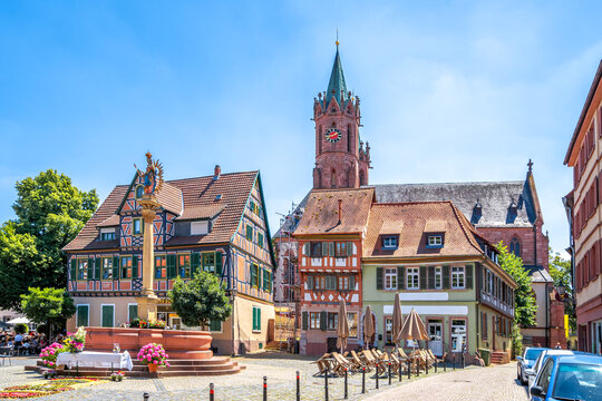 Kirche, Ladenburg, Baden W&uuml;rttemberg, Deutschland 