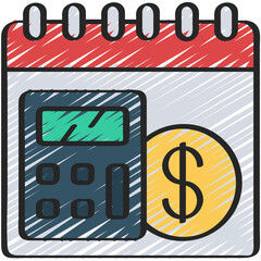 Budget Schedule Icon