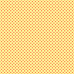 Seamless surface pattern with symmetric geometric ornament. Round spots texture. Circles abstract background. Polka dot motif. For digital paper, textile print, web design. Vector art illustration