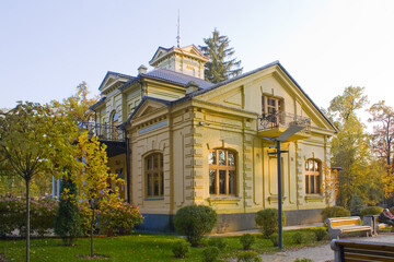 Fototapeta na wymiar Countess Uvarova's House (Tereshchenko) in Vorzel, Ukraine 