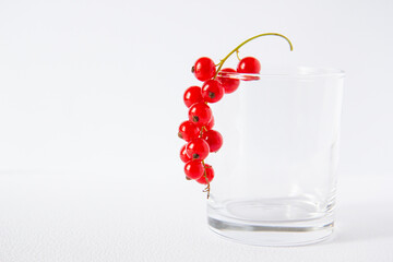 cherry in glass