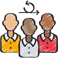 Scrum Team Icon