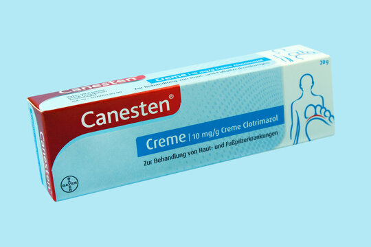 Bayer Canesten und Heilsalbe, healing ointment