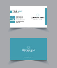 Naklejka na ściany i meble Modern Corporate Business Card Template Design