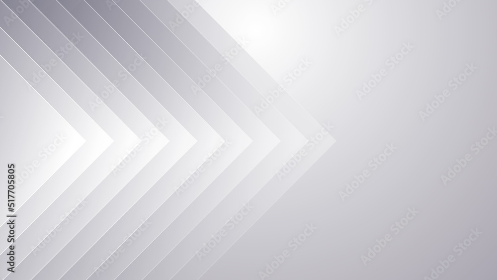 Poster white and grey smooth triangles abstract minimal geometric motion background. seamless looping. vide