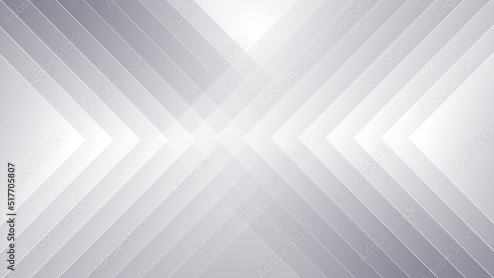 Poster white and grey smooth triangles abstract minimal geometric motion background. seamless looping. vide