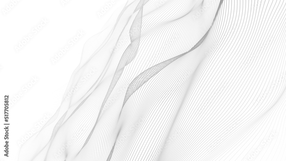 Poster abstract gray white technology background. background 3d grid. cyber technology tech network futuris