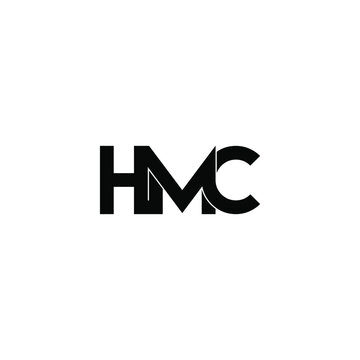 hmc letter original monogram logo design