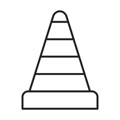 cone line icon