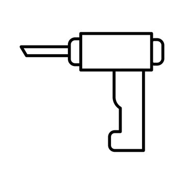 recommend clip art: driller line icon