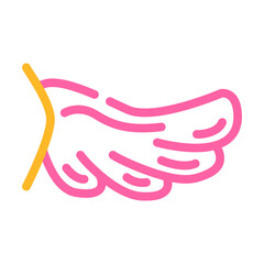 cupeydon wing color icon vector. cupeydon wing sign. isolated symbol illustration