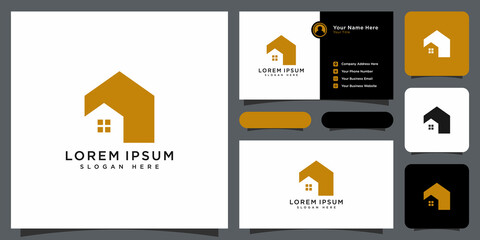 home logo vector design concept