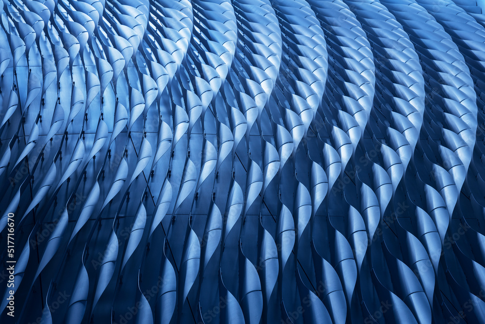 Poster exterior of modern architecture. building abstract background