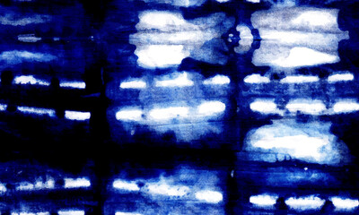 abstract blue background illustration. dark blue stitch tie-dye wallpaper design.