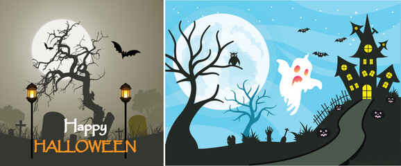 Halloween Scary Horror vector t shirt design 