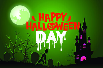 Halloween Scary Horror vector t shirt design 