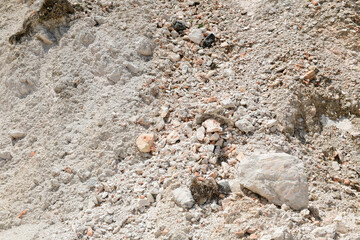 Limestone at a break-off edge in the karst in the Balkans (Lake Skadar, Montenegro)