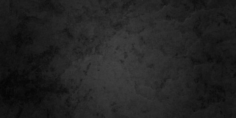 Fototapeta na wymiar Dark Black stone concrete texture background anthracite panorama. Panorama dark grey black slate background or texture, vector black concrete backdrop texture. stone wall background.